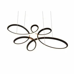 Luminaires Trio Éclairage Led|Suspension Trio FLY LED Noir, 1 lumière