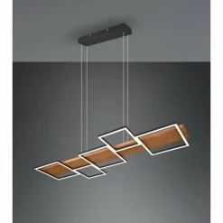 Luminaires Trio Éclairage Led|Suspension Trio Harper LED Noir, 1 lumière
