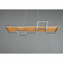 Luminaires Trio Éclairage Led|Suspension Trio Harper LED Noir, 1 lumière