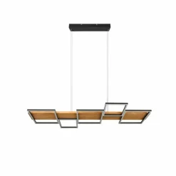 Luminaires Trio Éclairage Led|Suspension Trio Harper LED Noir, 1 lumière
