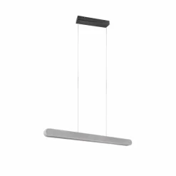 Luminaires Trio Éclairage Led|Suspension Trio Helios LED Aluminium brossé, 1 lumière
