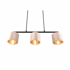 Luminaires Trio Suspensions|Suspension Trio JULIETA Noir, 3 lumières