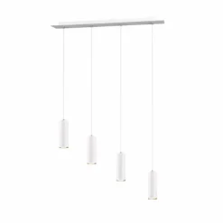 Luminaires Trio Suspensions|Suspension Trio Leuchten MARLEY Blanc, 4 lumières