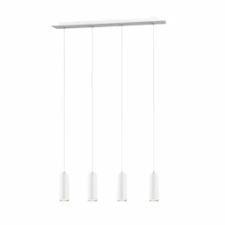 Luminaires Trio Suspensions|Suspension Trio Leuchten MARLEY Blanc, 4 lumières