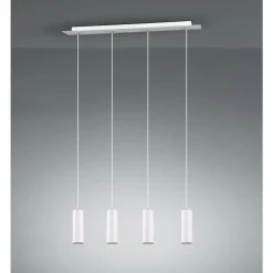 Luminaires Trio Suspensions|Suspension Trio Leuchten MARLEY Blanc, 4 lumières
