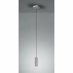 Luminaires Trio Suspensions|Suspension Trio Leuchten MARLEY Nickel mat, 1 lumière