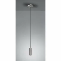 Luminaires Trio Suspensions|Suspension Trio Leuchten MARLEY Nickel mat, 1 lumière