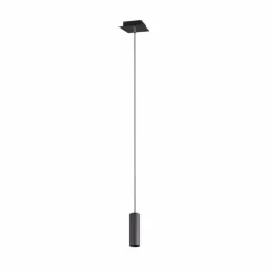 Luminaires Trio Suspensions|Suspension Trio Leuchten MARLEY Noir, 1 lumière