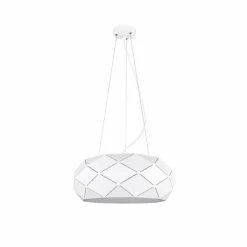 Luminaires Trio Suspensions|Suspension Trio Leuchten ZANDOR Blanc, 3 lumières