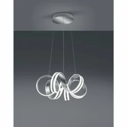 Luminaires Trio Suspensions|Suspension Trio Leuchten CARRERA LED Aluminium, 1 lumière