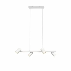 Luminaires Trio Suspensions|Suspension Trio MARLEY Blanc, 4 lumières