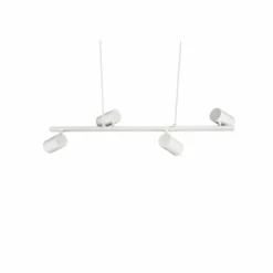 Luminaires Trio Suspensions|Suspension Trio MARLEY Blanc, 4 lumières