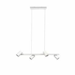 Luminaires Trio Suspensions|Suspension Trio MARLEY Blanc, 4 lumières
