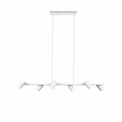 Luminaires Trio Suspensions|Suspension Trio MARLEY Blanc, 6 lumières
