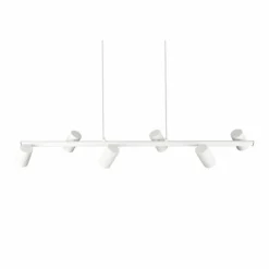 Luminaires Trio Suspensions|Suspension Trio MARLEY Blanc, 6 lumières