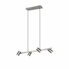 Luminaires Trio Suspensions|Suspension Trio MARLEY Nickel mat, 4 lumières