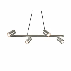 Luminaires Trio Suspensions|Suspension Trio MARLEY Nickel mat, 4 lumières