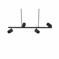 Luminaires Trio Suspensions|Suspension Trio MARLEY Noir, 4 lumières