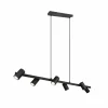Luminaires Trio Suspensions|Suspension Trio MARLEY Noir, 6 lumières