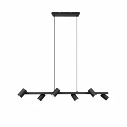 Luminaires Trio Suspensions|Suspension Trio MARLEY Noir, 6 lumières