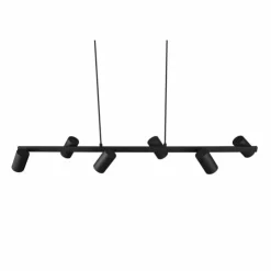 Luminaires Trio Suspensions|Suspension Trio MARLEY Noir, 6 lumières