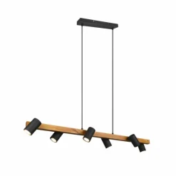 Luminaires Trio Suspensions|Suspension Trio MARLEY Noir, 6 lumières
