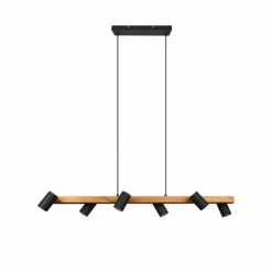 Luminaires Trio Suspensions|Suspension Trio MARLEY Noir, 6 lumières