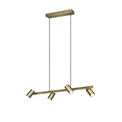 Luminaires Trio Suspensions|Suspension Trio Marley Vieux laiton, 4 lumières