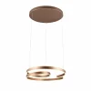 Luminaires Trio Éclairage Led|Suspension Trio Marnie LED Brun, 1 lumière
