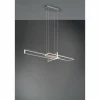 Luminaires Trio Éclairage Led|Suspension Trio Salinas LED Nickel mat, 1 lumière