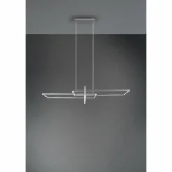 Luminaires Trio Éclairage Led|Suspension Trio Salinas LED Nickel mat, 1 lumière