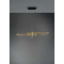 Luminaires Trio Éclairage Led|Suspension Trio Salinas LED Noir, 1 lumière