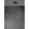 Luminaires Trio Éclairage Led|Suspension Trio Salinas LED Noir, 1 lumière