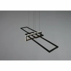 Luminaires Trio Éclairage Led|Suspension Trio Salinas LED Noir, 1 lumière