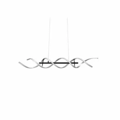 Luminaires Trio Éclairage Led|Suspension Trio Sequence LED Aluminium, Noir, 1 lumière