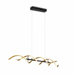 Luminaires Trio Éclairage Led|Suspension Trio Sequence LED Laiton, Noir, 1 lumière