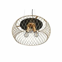 Luminaires Trio Suspensions|Suspension Trio Tamil Noir, 3 lumières