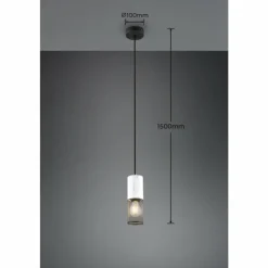 Luminaires Trio Suspensions|Suspension Trio TOSH Noir, 1 lumière