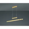 Luminaires Trio Éclairage Led|Suspension Trio Trajan LED Laiton, 3 lumières
