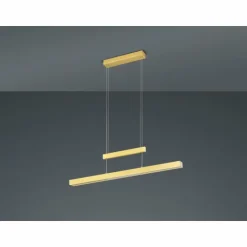 Luminaires Trio Éclairage Led|Suspension Trio Trajan LED Laiton, 3 lumières