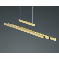 Luminaires Trio Éclairage Led|Suspension Trio Trajan LED Laiton, 3 lumières