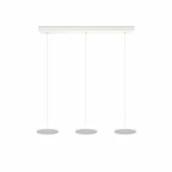 Luminaires Trio Suspensions|Suspension Trio Tray LED Blanc, 3 lumières