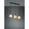 Luminaires Trio Suspensions|Suspension Trio-Leuchten Chiron Laiton, 3 lumières