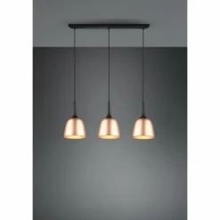 Luminaires Trio Suspensions|Suspension Trio-Leuchten Chiron Laiton, 3 lumières