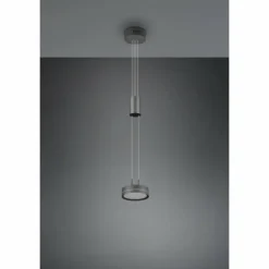 Luminaires Trio Éclairage Led|Suspension Trio-Leuchten Franklin LED Anthracite, 1 lumière