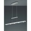 Luminaires Trio Suspensions|Suspension Trio-Leuchten Lacal LED Nickel mat, 7 lumières