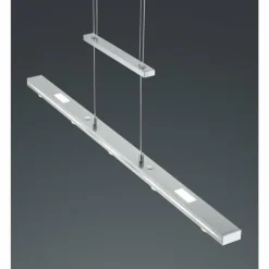 Luminaires Trio Suspensions|Suspension Trio-Leuchten Lacal LED Nickel mat, 7 lumières