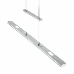 Luminaires Trio Suspensions|Suspension Trio-Leuchten Lacal LED Nickel mat, 7 lumières