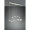 Luminaires Trio Suspensions|Suspension Trio-Leuchten Morrison LED Nickel mat, 1 lumière
