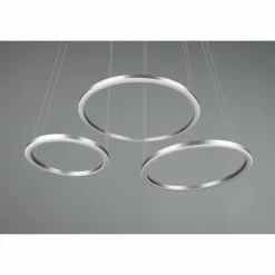 Luminaires Trio Suspensions|Suspension Trio-Leuchten Morrison LED Nickel mat, 1 lumière